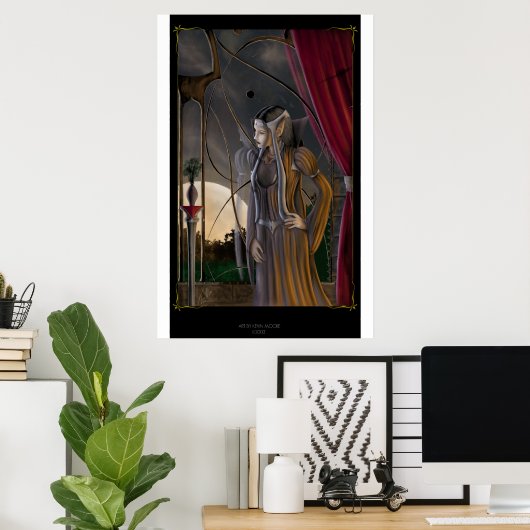 Queens gisteravond poster (Thuiskantoor)