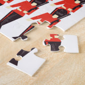 Queens Guard Soldaten Pattern Legpuzzel (Zijkant)