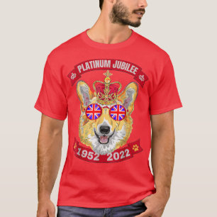 Queens Jubilee 2022 koningin Jubilee 70yr Crown Ma T-shirt