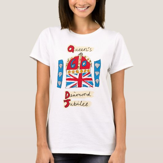 Queens Jubilee T-shirt (Voorkant)