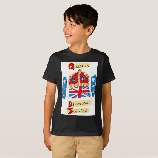 Queens Jubilee T-shirt (Voorkant volledig)