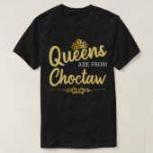 Queens komt uit CHOCTAW OK OKLAHOMA Funny Home Roo T-shirt (Design voorkant)