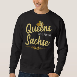 Queens komt uit Sachse Tx Texas Funny Home Roots U Trui