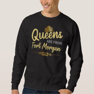 Queens komt van Fort Morgan Co Colorado Funny Root Trui