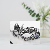Queens Mask Briefkaart (Staand voorkant)