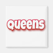 Queens New York Magneet (Voorkant)
