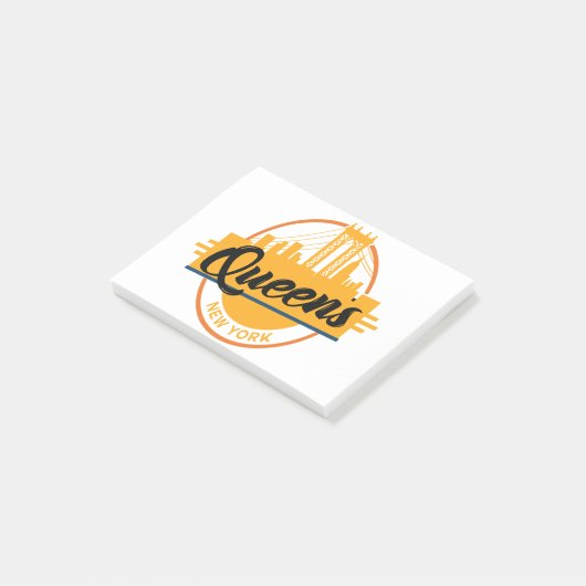 Queens New York Post-it® Notes (Schuin)