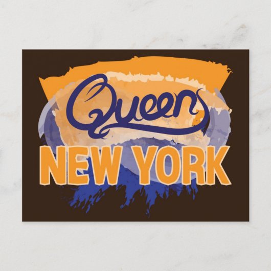 Queens New York Postcard Briefkaart (Voorkant)