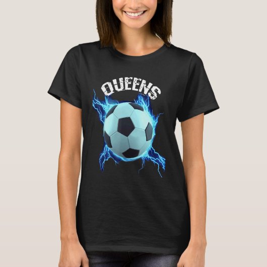 Queens New York Soccer T-shirt (Voorkant)