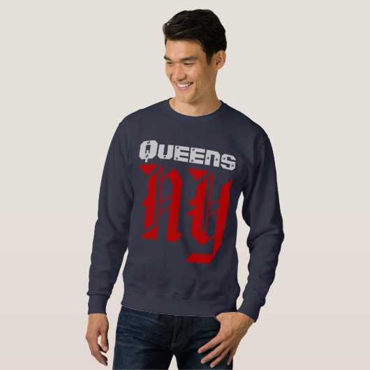 Queens New York Sweatshirt (Voorkant volledig)