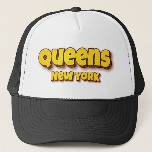 Queens New York Trucker Pet (Voorkant)