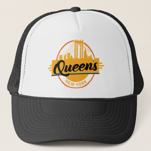 Queens New York Trucker Pet (Voorkant)