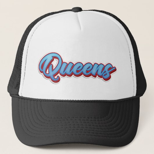 Queens New York Trucker Pet (Voorkant)