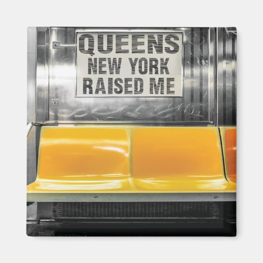 Queens New York verhoogde me fotografie Magneet (Voorkant)