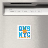 Queens, NY blauwe magneet (Insitu (Vaatwasser))