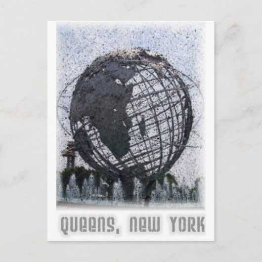 Queens, NY Briefkaart (Voorkant)