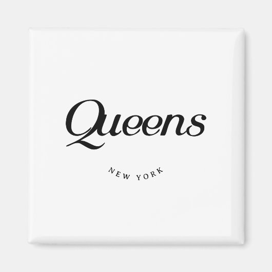 Queens NY Magneet (Voorkant)