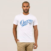 Queens, NY Souvenir T-shirt (Voorkant volledig)