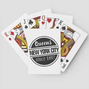 Queens NYC 1897 Pokerkaarten