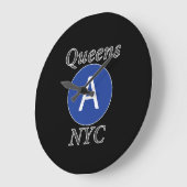Queens NYC A Train Grote Klok (Hoek)