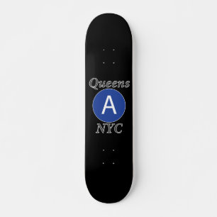 Queens NYC A Trein Persoonlijk Skateboard