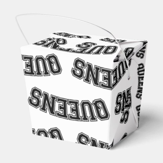 QUEENS, NYC BEDANKDOOSJES (Achterkant)