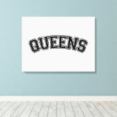 QUEENS, NYC CANVAS AFDRUK (Insitu (Houten vloer))