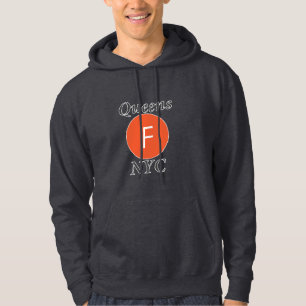 Queens NYC F Trein Hoodie