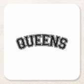 QUEENS, NYC KARTONNEN ONDERZETTERS (Voorkant)