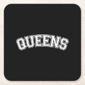 QUEENS, NYC KARTONNEN ONDERZETTERS (Voorkant)