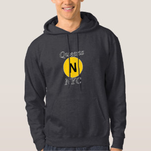 Queens NYC N Trein Hoodie