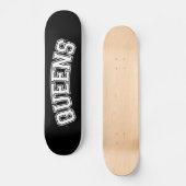 QUEENS, NYC PERSOONLIJK SKATEBOARD (Voorkant)