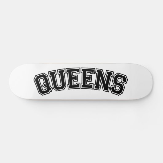 QUEENS, NYC PERSOONLIJK SKATEBOARD (Horizontaal)