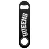 QUEENS, NYC SPEED FLESSENOPENER (Achterkant)