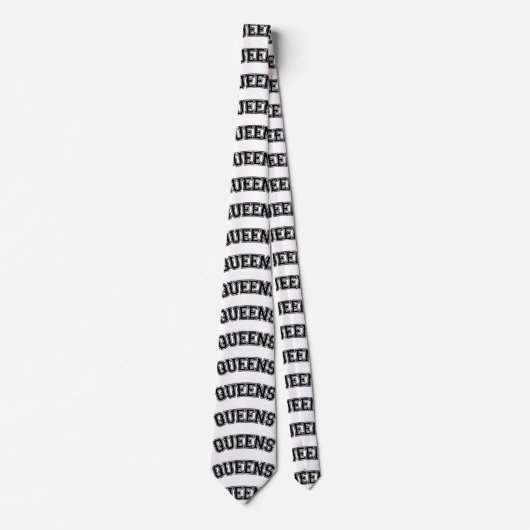 QUEENS, NYC STROPDAS (Voorkant)