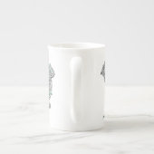 Queens, NYC Word Art Map Mok (Achterkant)