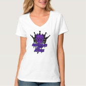 Queens of Kaos Gesponsord door T-shirt (Voorkant)
