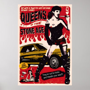 Queens of the Stone Age 2007 Concertposter print