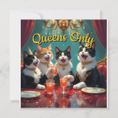 Queens only! kaart (Voorkant)