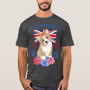 Queens Platinum Jubilee 2022 British Monarch Queen T-shirt