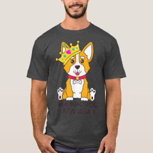 Queens Platinum Jubilee 70 jaar Funny Corgi Dog L T-shirt