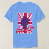 QUEENS PLATINUM JUBILEE GOD BESPAAR DE KONINGIN T-SHIRT (Design voorkant)