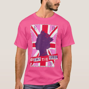 QUEEN'S PLATINUM JUBILEE GOD BESPAAR DE KONINGIN T T-SHIRT