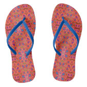 Queens Print Teenslippers (Voetbed)