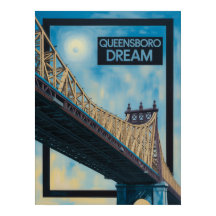 Queens Queensboro Brug Gouden Cantilever Uitzicht