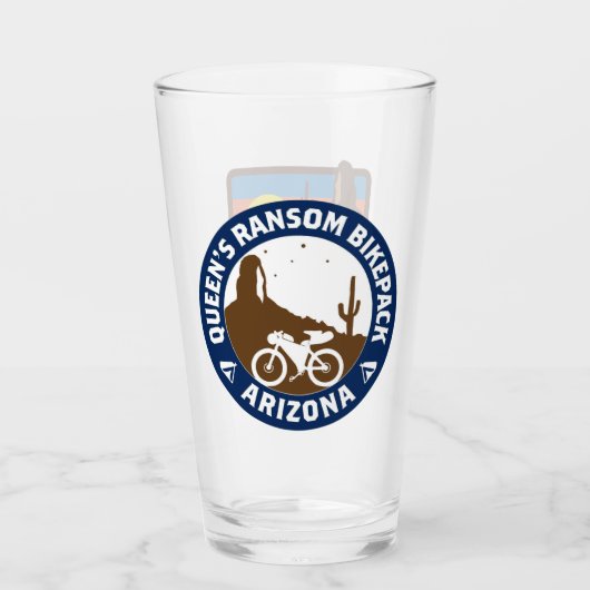 Queen's Ransom Pint Glass Glas (Voorkant)