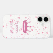 Queens Rule Crown Case-Mate iPhone Case (Achterkant (horizontaal))