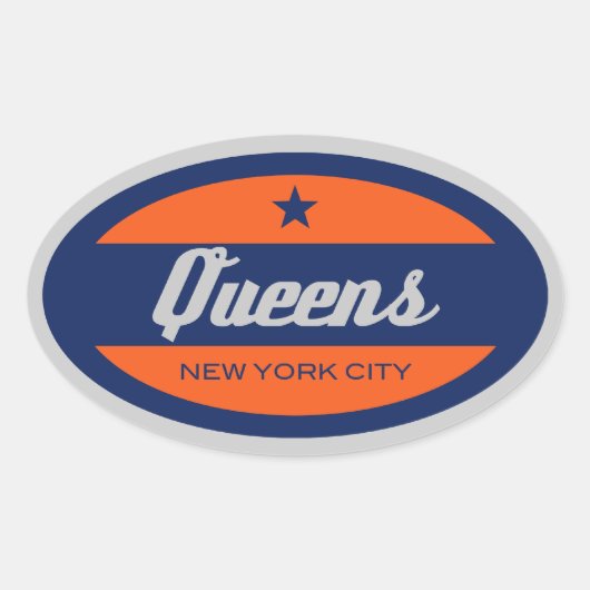 *Queens Sticker (Voorkant)