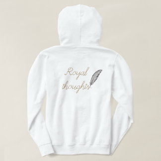 Queen's T-Shirt, Koninklijk en licht design Hoodie