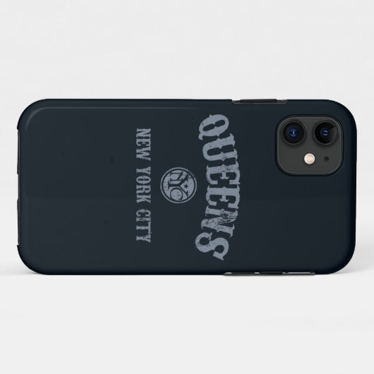 Queens telefooncover Case-Mate iPhone case (Achterkant (horizontaal))